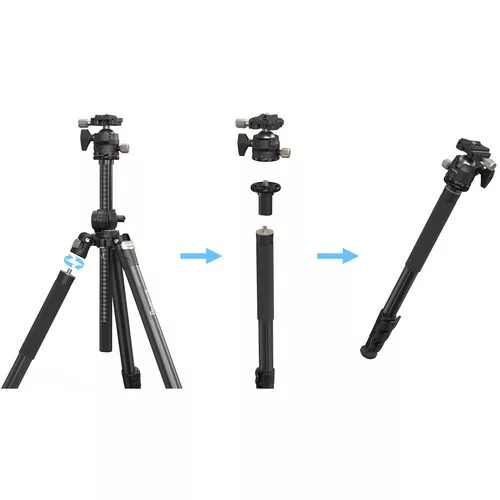 SmallRig 4288 Tripod with Lateral Center Column CT200