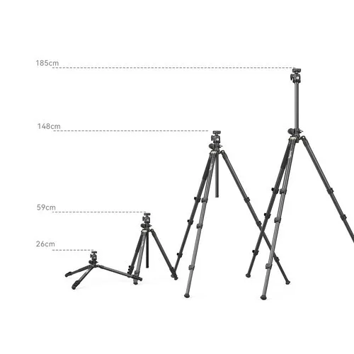 SmallRig 4288 Tripod with Lateral Center Column CT200