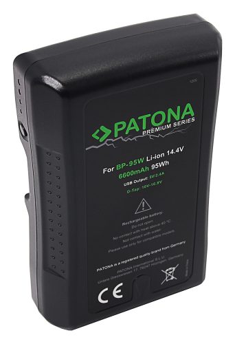 PATONA V-Mount BP-95W PREMIUM akkumulátor (95Wh / 6.600mAh) (1265)