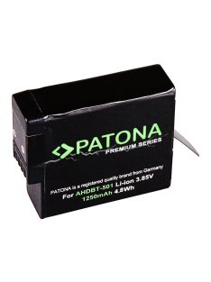  PATONA AHDBT-501 PREMIUM akkumulátor (for GoPro HERO5 + HERO6 + HERO7) (1268V1)