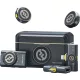 HOLLYLAND LARK M2 "COMBO" Wireless Lavalier Microphone (Duo, Shine Charcoal) 