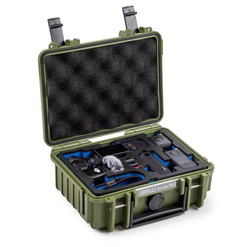 B&W OUTDOOR CASES Type 500 (for DJI Osmo Pocket 3 Creator Combo) (military green)