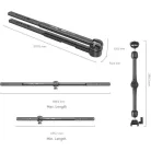 SmallRig 4362 x Mikevisuals Extension Arm Tracking Shot Kit