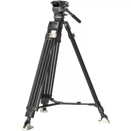 SmallRig 4465 PRO Video Carbon Tripod KIT (with Fluid Head AD-PRO 8)