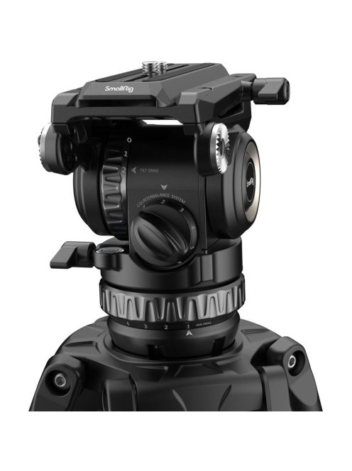 SmallRig 4465 PRO Video Carbon Tripod KIT (with Fluid Head AD-Pro8)