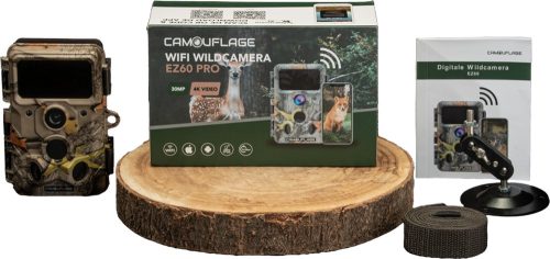 Camouflage EZ60 vadkamera // wildcamera (WiFi) (30MP) (4K)