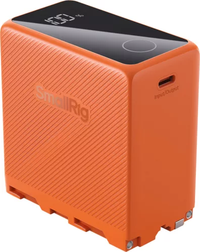 SmallRig 4576 Camera Battery USB-C Rechargeable NP-F970 Orange