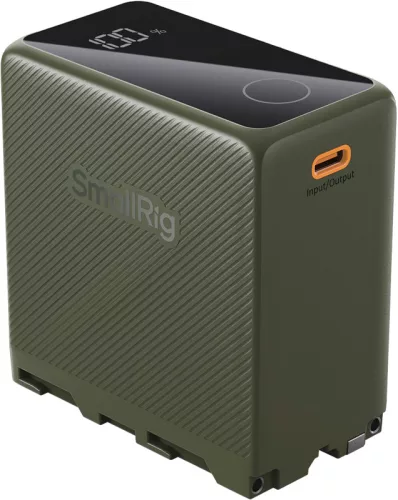 SmallRig 4577 Camera Battery USB-C Rechargeable NP-F970 Green