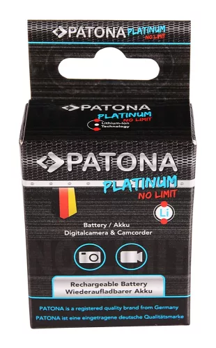 PATONA NP-W126 PLATINUM akkumulátor (1.140mAh) (for FujiFilm X-T3) (1279)