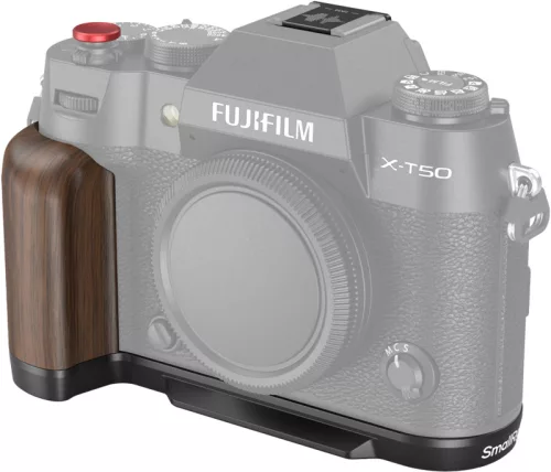 SmallRig 4784 Wooden L-Shape Grip for Fujifilm X-T50 Black