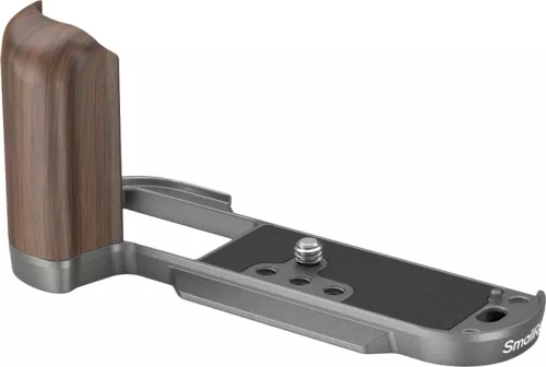 SmallRig 4736 Wooden L-Shape Grip for Fujifilm X-T50 Charcoal Silver