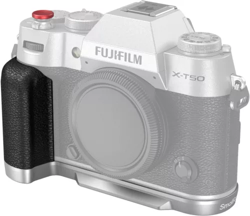 SmallRig 4713 Silicone L-Shape Handle for Fujifilm X-T50 Silver