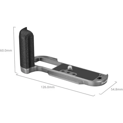 SmallRig 4712 Silicone L-Shape Handle for Fujifilm X-T50 Charcoal Silver