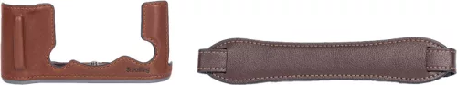 SmallRig 4710 Leather Half Case Kit for Fujifilm X-T50 Brown
