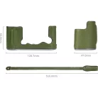 SmallRig 4711 Leather Half Case Kit for Fujifilm X-T50 Green
