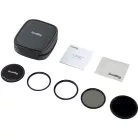 SmallRig 4726 5-in-1 Attachable Filter Kit VND 2-32 & CPL & 1/4 Effect Black Mist (67mm)