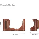 SmallRig 4703 Leather Half case for Panasonic Lumix S9