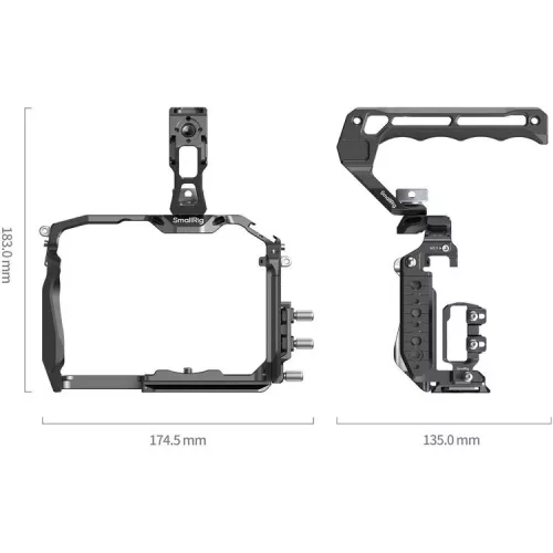 SmallRig 4825 HawkLock Quick Release Cage Kit for Panasonic Lumix GH7 / GH6