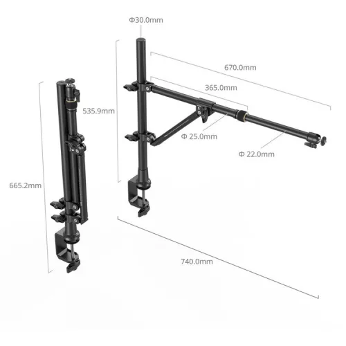 SmallRig 4304 Desktop Overhead Photography / Live Streaming Bracket
