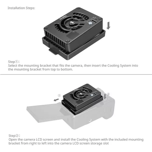 SmallRig 4815 Cooling Fan (for Sony / Canon / Fujifilm) Selected Cameras 