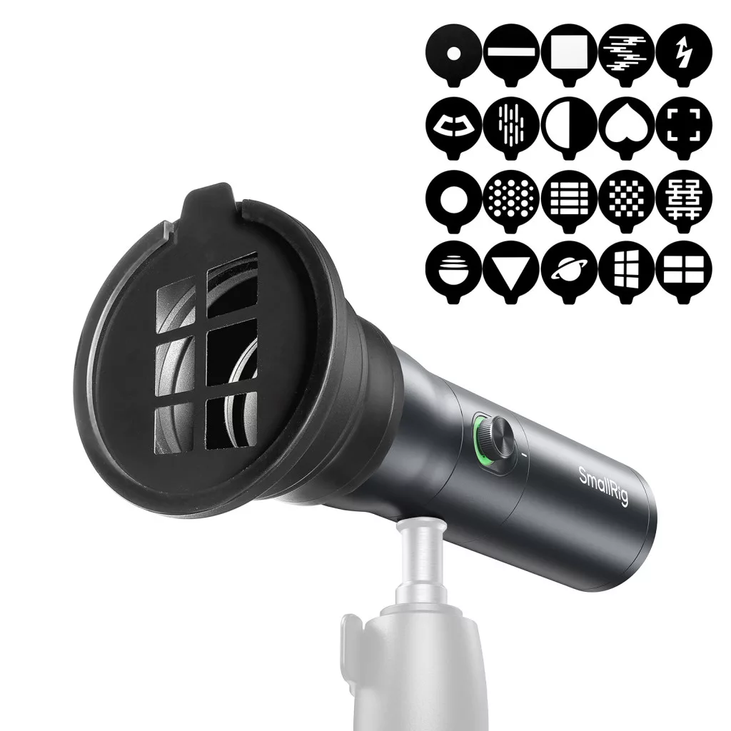 SmallRig 4634 RF 10C Portable Focusable LED Video Light - Ca