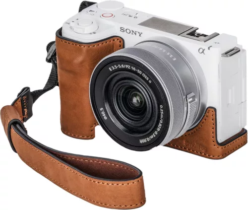 SmallRig 4889 Leather Case Kit for Sony ZV-E10 II Brown
