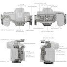 SmallRig 4977 HawkLock Quick Release Cage (for Canon EOS R5 mark II)