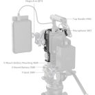 SmallRig 4977 HawkLock Quick Release Cage (for Canon EOS R5 mark II)