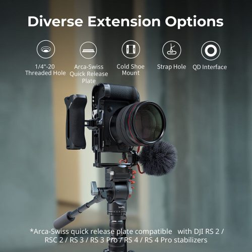 SmallRig 4977 HawkLock Quick Release Cage (for Canon EOS R5 mark II)