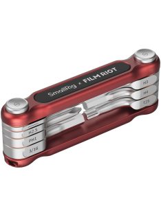 SmallRig 4811 x FILM RIOT 7-in-1 Folding Wrench Set (red)