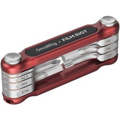 SmallRig 4811 x FILM RIOT 7-in-1 Folding Wrench Set (red)