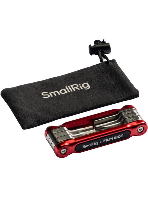 SmallRig 4811 x FILM RIOT 7-in-1 Folding Wrench Set (red)