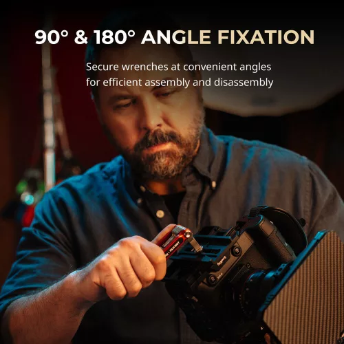 SmallRig 4812 x FILM RIOT 7-in-1 Folding Wrench Set (green)