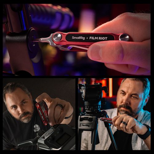 SmallRig 4375 x FILM RIOT 10-in-1 Folding Wrench Set (black)