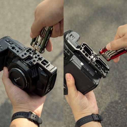 SmallRig 4814 x FILM RIOT 10-in-1 Folding Wrench Set (green)