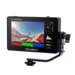   FEELWORLD F6 PLUS X (5.5") (HDMI) (4K) (1.600nit) érintőképernyős kameramonitor