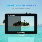 FEELWORLD F6 PLUS X (5.5") (HDMI) (4K) (1.600nit) érintőképernyős kameramonitor