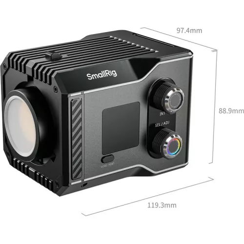 SmallRig 4808 RC 60C RGB LED Video Light Lite Edition