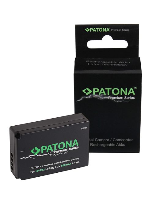 PATONA LP-E12 PREMIUM akkumulátor (1297)