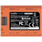 SmallRig 4969 NP-FZ100 USB-C Rechargeable Camera Battery Orange