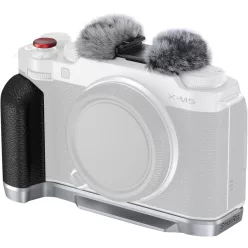   SmallRig 4875 L-Shape Mount Plate with Silicone Handle for FUJIFILM X-M5 Sliver