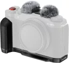 SmallRig 4876 L-Shape Mount Plate with Silicone Handle for FUJIFILM X-M5 Black