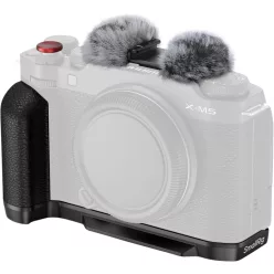   SmallRig 4876 L-Shape Mount Plate with Silicone Handle for FUJIFILM X-M5 Black