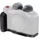 SmallRig 4876 L-Shape Mount Plate with Silicone Handle for FUJIFILM X-M5 Black