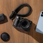 SmallRig 4879 Camera Leather Half Case Kit for FUJIFILM X-M5 Black