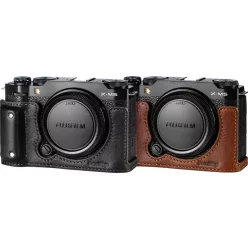   SmallRig 4880 Camera Leather Half Case Kit for FUJIFILM X-M5 Brown