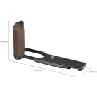 SmallRig 4802 Wooden L-Shape Grip for Nikon Z fc Black