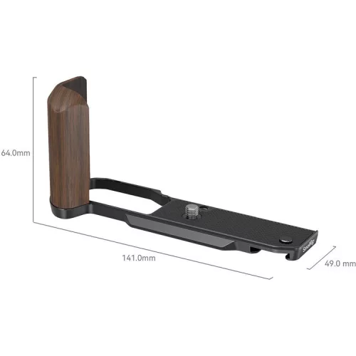 SmallRig 4802 Wooden L-Shape Grip for Nikon Z fc Black