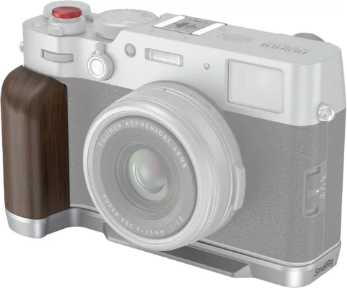 SmallRig 4804 Wooden L-Shape Grip for FUJIFILM X100VI / X100V Sliver