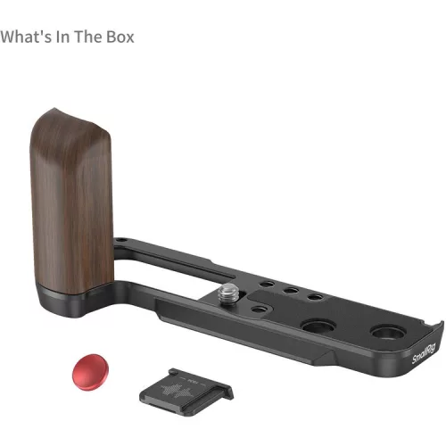 SmallRig 4805 Wooden L-Shape Grip for FUJIFILM X100VI / X100V Black